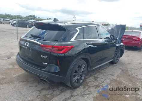 2020 Infiniti Qx50 Essential z USA, uszkodzony, nr VIN 3PCAJ5M1XLF114904